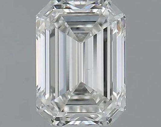 0.80ct Emerald Natural Diamond (Colour F, Clarity VS1, Cut EX, IGI Certified)