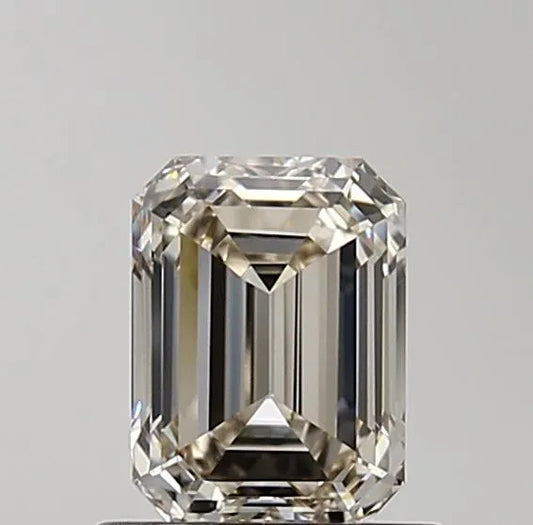 0.80ct Emerald Natural Diamond (Colour K, Clarity VS1, Cut VG, IGI Certified)
