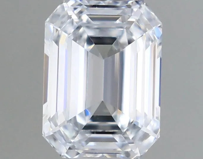 0.82ct Emerald Lab Grown Diamond (Colour F, Clarity IF, IGI Certified)