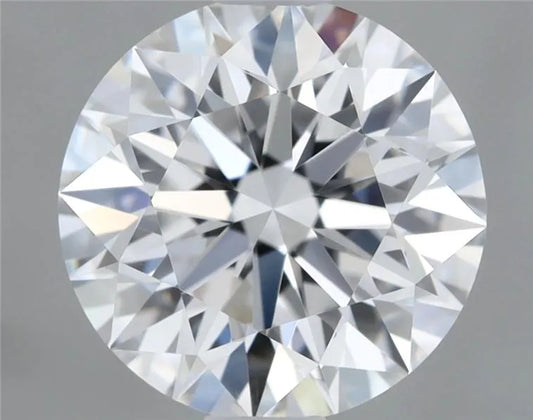 0.85ct Round Natural Diamond (Colour D, Clarity IF, Cut EX, GIA Certified)