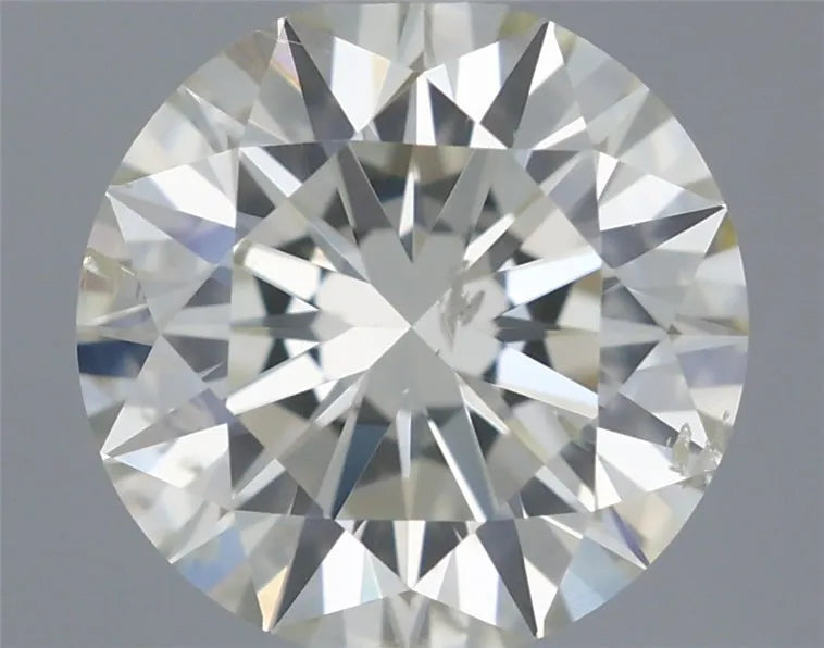 0.89ct Round Natural Diamond (Colour J, Clarity SI2, Cut EX, IGI Certified)