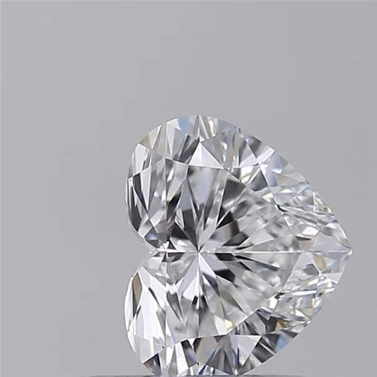 0.90ct Heart Lab Grown Diamond (Colour D, Clarity VVS1, GIA Certified)