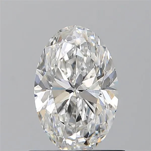 0.90ct Oval Natural Diamond (Colour F, Clarity SI1, GIA Certified)