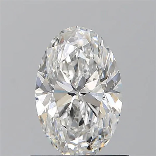 0.90ct Oval Natural Diamond (Colour F, Clarity SI1, GIA Certified)