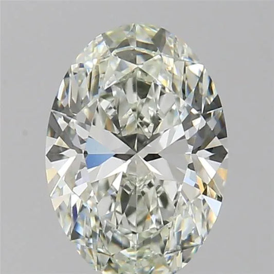 0.90ct Oval Natural Diamond (Colour G, Clarity VVS1, Cut VG, IGI Certified)