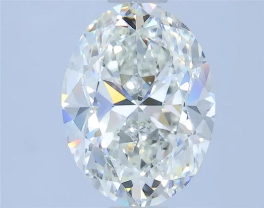 0.90ct Oval Natural Diamond (Colour H, Clarity VVS2, GIA Certified)
