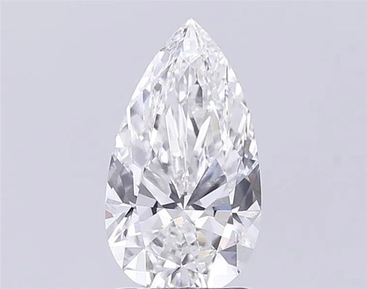 0.90ct Pear Lab Grown Diamond (Colour D, Clarity VVS2, IGI Certified)