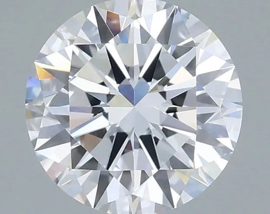 0.90ct Round Lab Grown Diamond (Colour D, Clarity VS2, Cut EX, IGI Certified)
