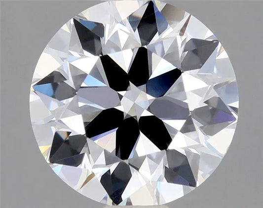 0.90ct Round Natural Diamond (Colour D, Clarity VVS2, Cut EX, GIA Certified)