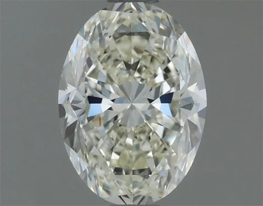0.91ct Oval Natural Diamond (Colour I, Clarity IF, Cut VG, IGI Certified)