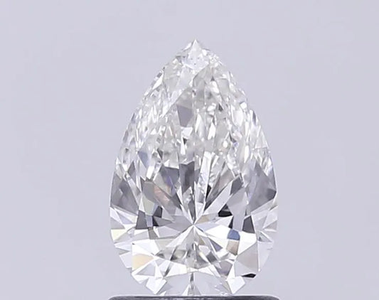 0.95ct Pear Lab Grown Diamond (Colour G, Clarity VS1, IGI Certified)