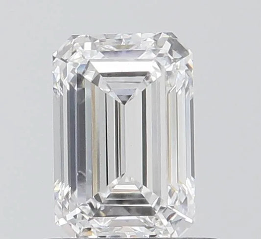 0.96ct Emerald Lab Grown Diamond (Colour D, Clarity VS1, IGI Certified)