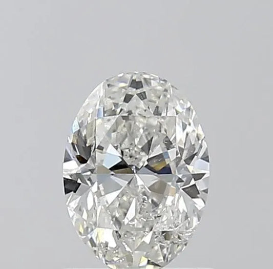 0.96ct Oval Natural Diamond (Colour G, Clarity SI2, Cut VG, IGI Certified)