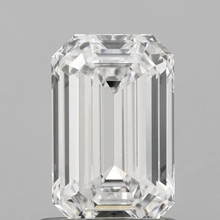 0.97ct Emerald Lab Grown Diamond (Colour D, Clarity VS1, IGI Certified)