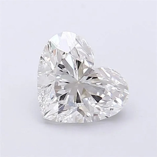 0.99ct Heart Lab Grown Diamond (Colour E, Clarity VVS2, IGI Certified)