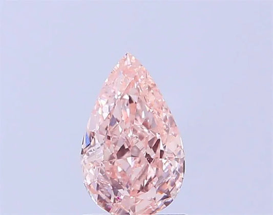 0.99ct Pear Lab Grown Diamond (Colour Fancy Intense Pink, Clarity VVS2, IGI Certified)