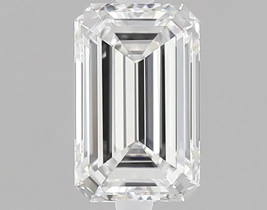 1.00ct Emerald Lab Grown Diamond (Colour D, Clarity VVS1, IGI Certified)