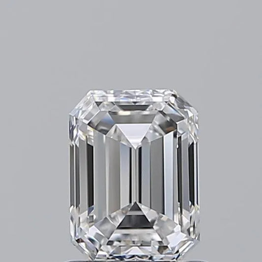 1.00ct Emerald Natural Diamond (Colour D, Clarity VVS1, GIA Certified)