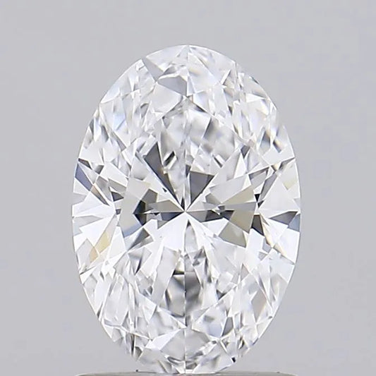 1.00ct Oval Lab Grown Diamond (Colour D, Clarity FL, IGI Certified)