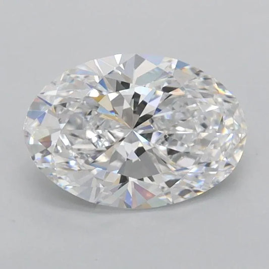 1.00ct Oval Lab Grown Diamond (Colour D, Clarity FL, IGI Certified)