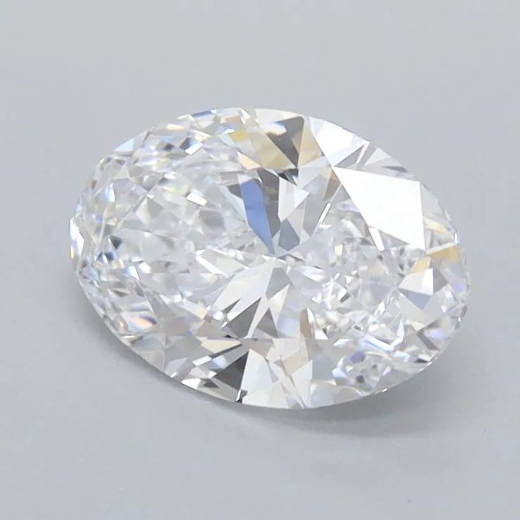 1.00ct Oval Lab Grown Diamond (Colour D, Clarity FL, IGI Certified)