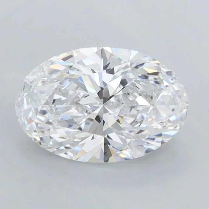1.00ct Oval Lab Grown Diamond (Colour D, Clarity FL, IGI Certified)