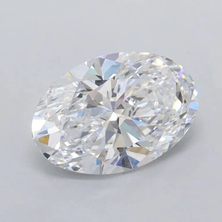 1.00ct Oval Lab Grown Diamond (Colour D, Clarity FL, IGI Certified)