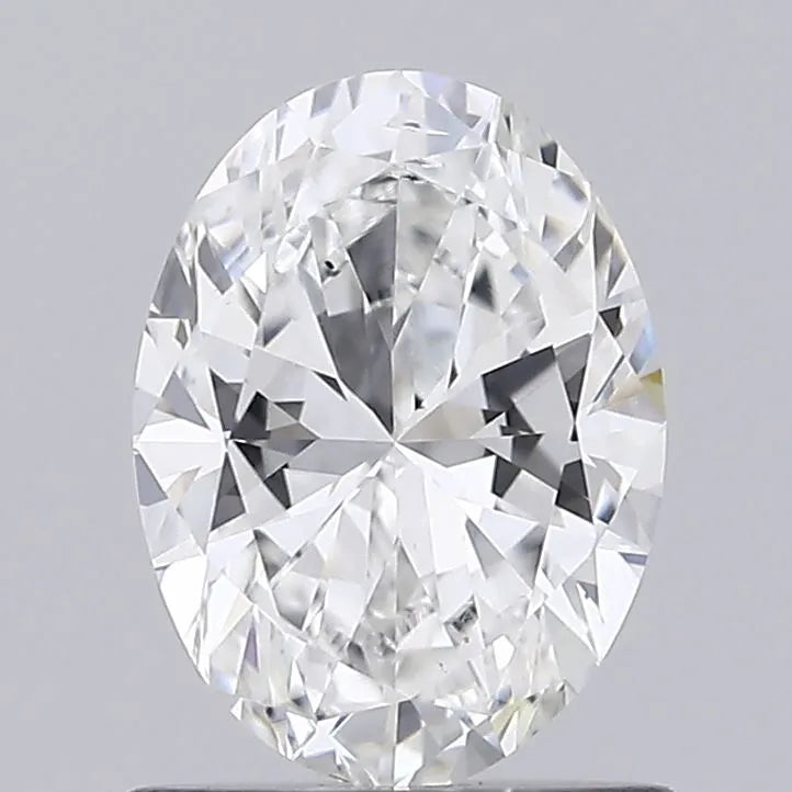 1.00ct Oval Lab Grown Diamond (Colour D, Clarity SI1, IGI Certified)