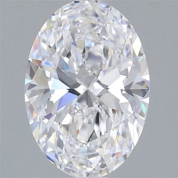 1.00ct Oval Lab Grown Diamond (Colour D, Clarity VVS1, IGI Certified)