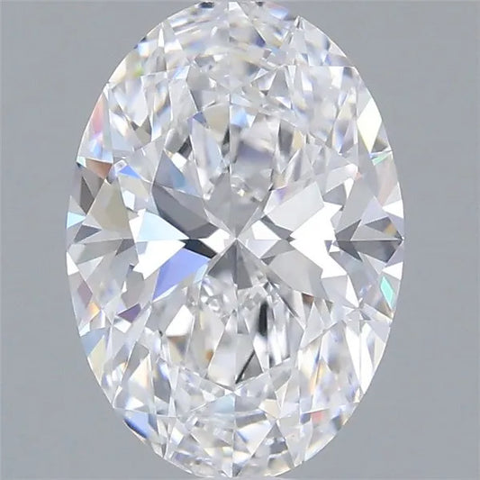 1.00ct Oval Lab Grown Diamond (Colour D, Clarity VVS1, IGI Certified)