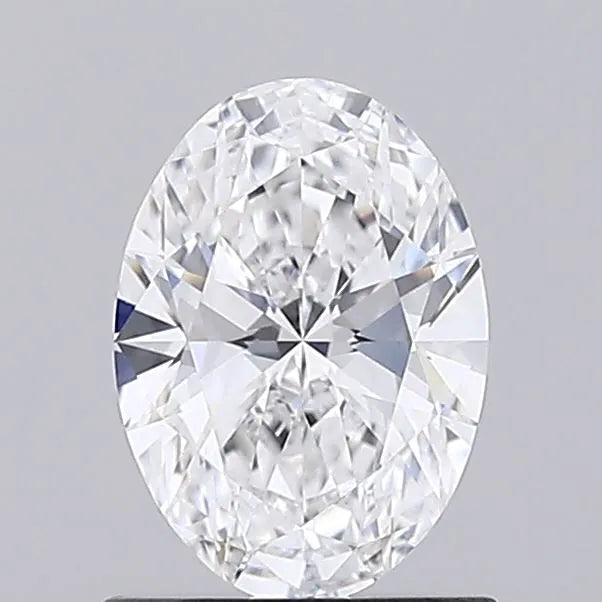 1.00ct Oval Lab Grown Diamond (Colour D, Clarity VVS2, IGI Certified)