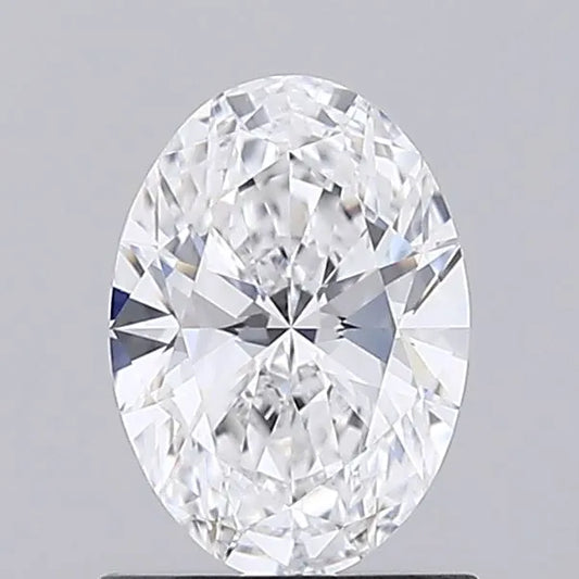 1.00ct Oval Lab Grown Diamond (Colour D, Clarity VVS2, IGI Certified)