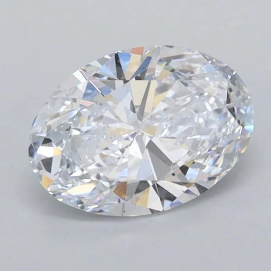 1.00ct Oval Lab Grown Diamond (Colour E, Clarity FL, IGI Certified)