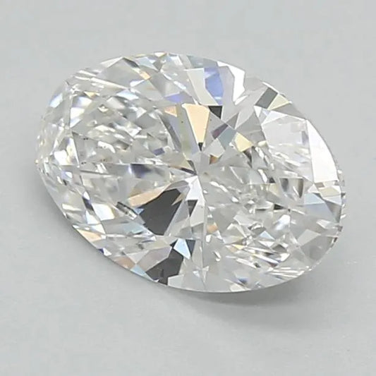 1.00ct Oval Lab Grown Diamond (Colour E, Clarity VS2, IGI Certified)