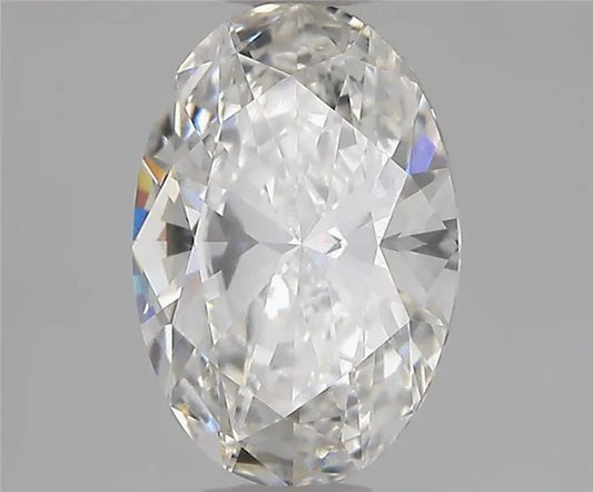 1.00ct Oval Lab Grown Diamond (Colour F, Clarity VVS2, IGI Certified)