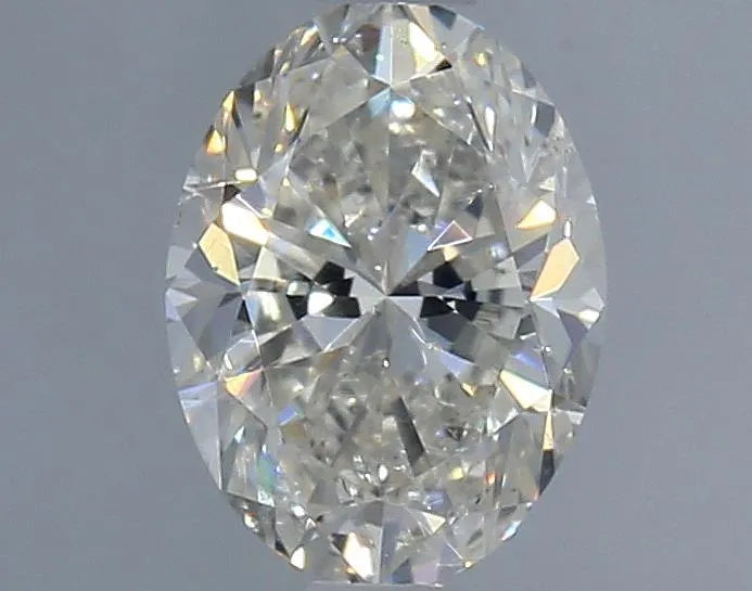 1.00ct Oval Natural Diamond (Colour H, Clarity SI2, GIA Certified)
