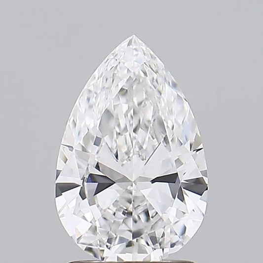 1.00ct Pear Lab Grown Diamond (Colour E, Clarity VVS1, IGI Certified)