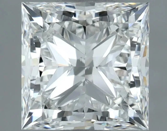 1.00ct Princess Natural Diamond (Colour G, Clarity VS2, Cut EX, IGI Certified)