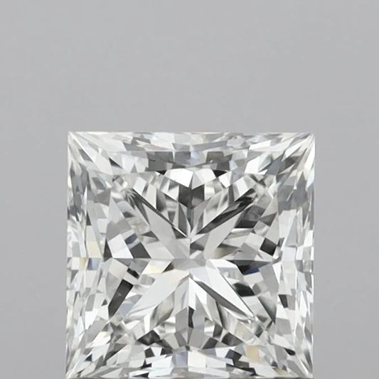 1.00ct Princess Natural Diamond (Colour G, Clarity VVS2, Cut VG, IGI Certified)
