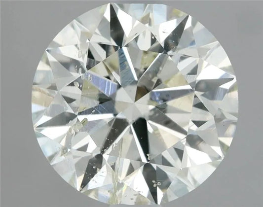 1.00ct Round Natural Diamond (Colour I, Clarity SI2, Cut EX, IGI Certified)