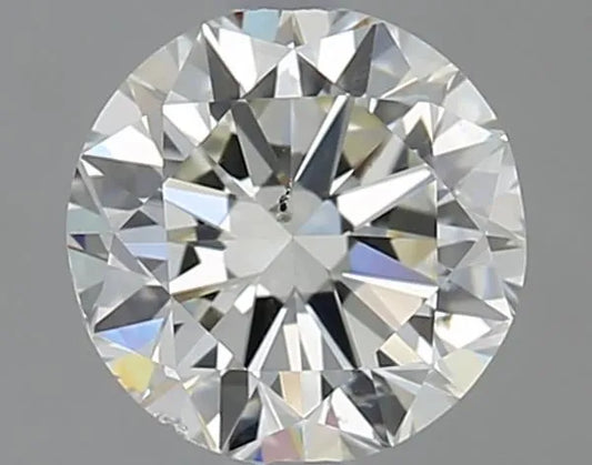 1.00ct Round Natural Diamond (Colour K, Clarity SI2, Cut VG, GIA Certified)