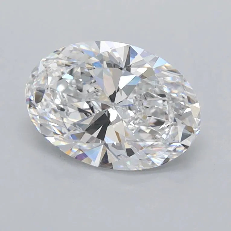 1.01ct Oval Lab Grown Diamond (Colour D, Clarity FL, IGI Certified)