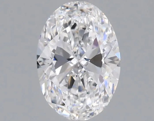 1.01ct Oval Lab Grown Diamond (Colour D, Clarity FL, IGI Certified)