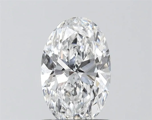 1.01ct Oval Lab Grown Diamond (Colour D, Clarity VVS2, IGI Certified)