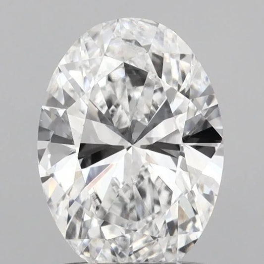 1.01ct Oval Lab Grown Diamond (Colour D, Clarity VVS2, IGI Certified)