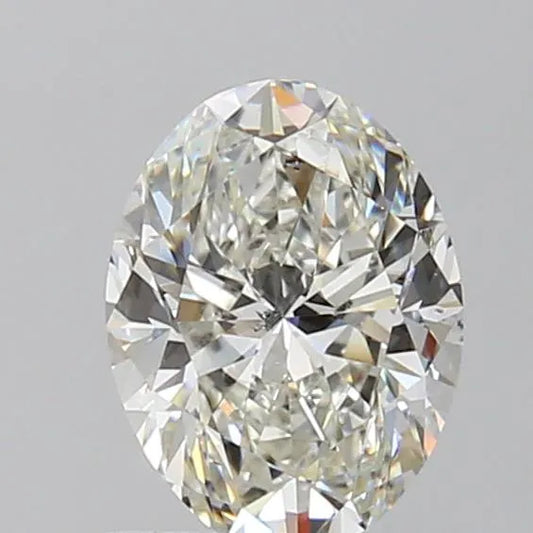 1.01ct Oval Natural Diamond (Colour H, Clarity SI1, GIA Certified)
