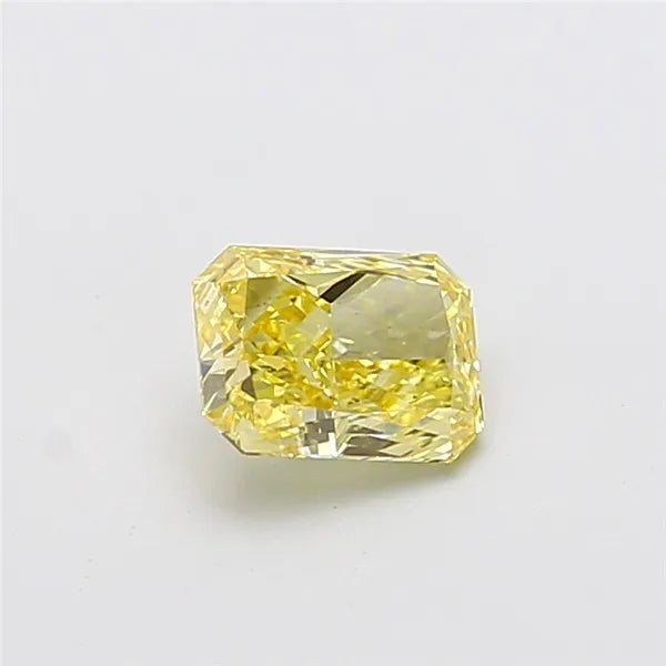 1.01ct Radiant Lab Grown Diamond (Colour Fancy Vivid Yellow, Clarity VS1, IGI Certified)