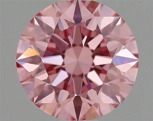 1.01ct Round Natural Diamond (Colour Fancy Intense Pink, Clarity VS1, Cut GD, GIA Certified)