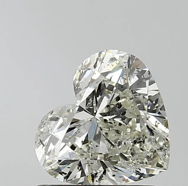 1.02ct Heart Natural Diamond (Colour I, Clarity SI2, Cut EX, IGI Certified)