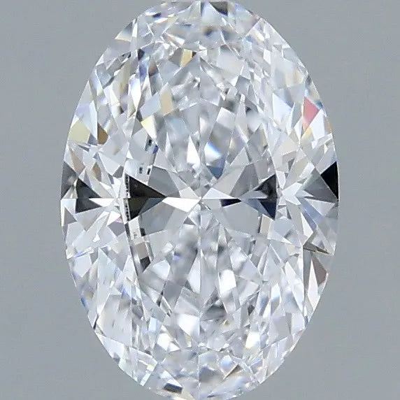 1.02ct Oval Lab Grown Diamond (Colour D, Clarity VVS2, IGI Certified)